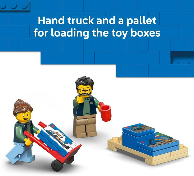 لگو 276 تکه سری City مدل The LEGO Van کد 60500