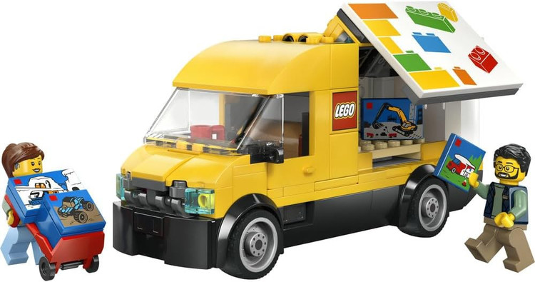 لگو 276 تکه سری City مدل The LEGO Van کد 60500