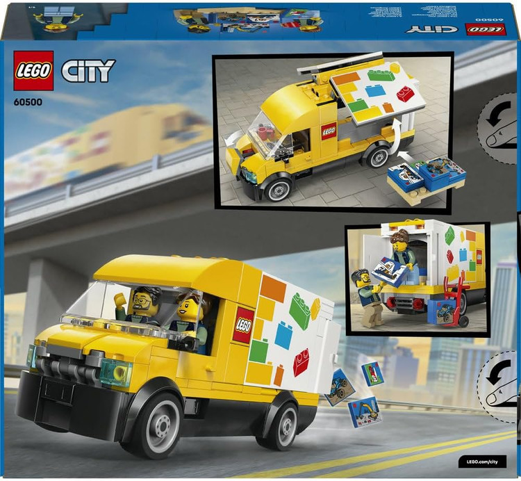 لگو 276 تکه سری City مدل The LEGO Van کد 60500