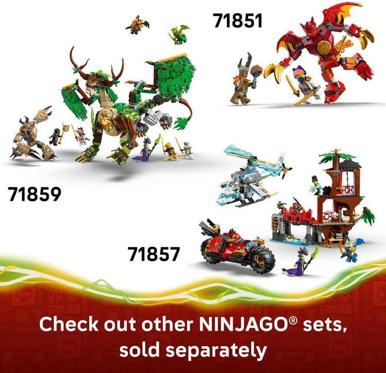 لگو 387 تکه سری Ninjago مدل Jay's Transforming Car کد 71856