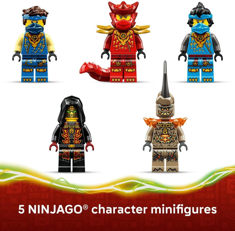 لگو 387 تکه سری Ninjago مدل Jay's Transforming Car کد 71856