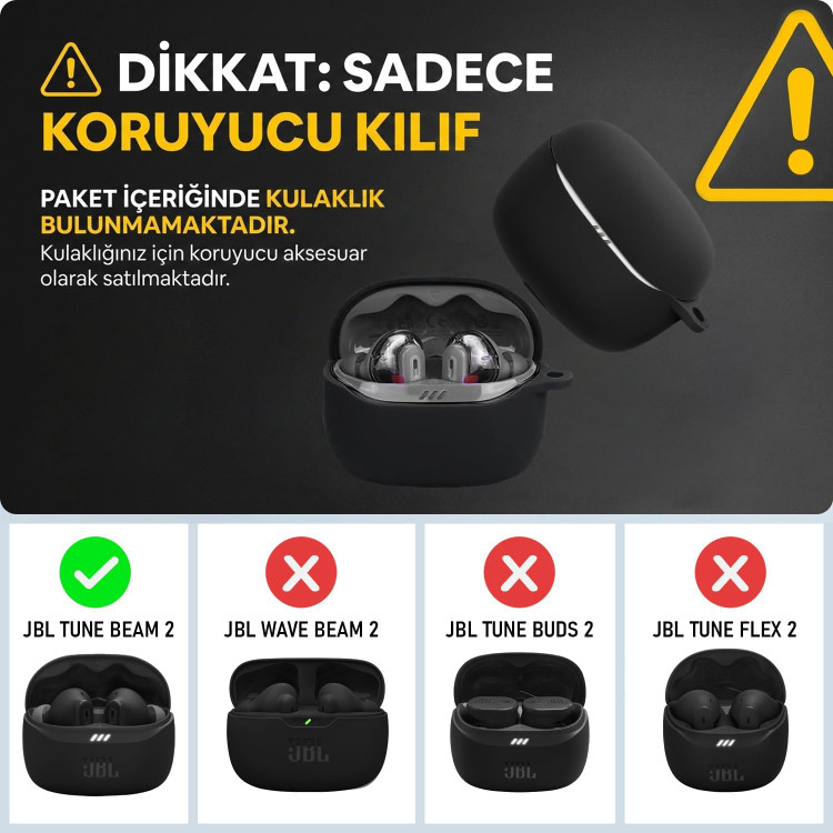 کاور مناسب کیس هدفون جی بی ال Tune Beam 2 مدل Caseonn